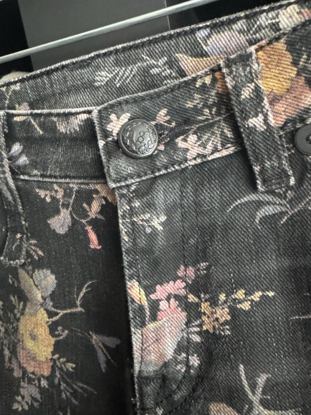 R13 Floral Denim - Picture 4 of 9